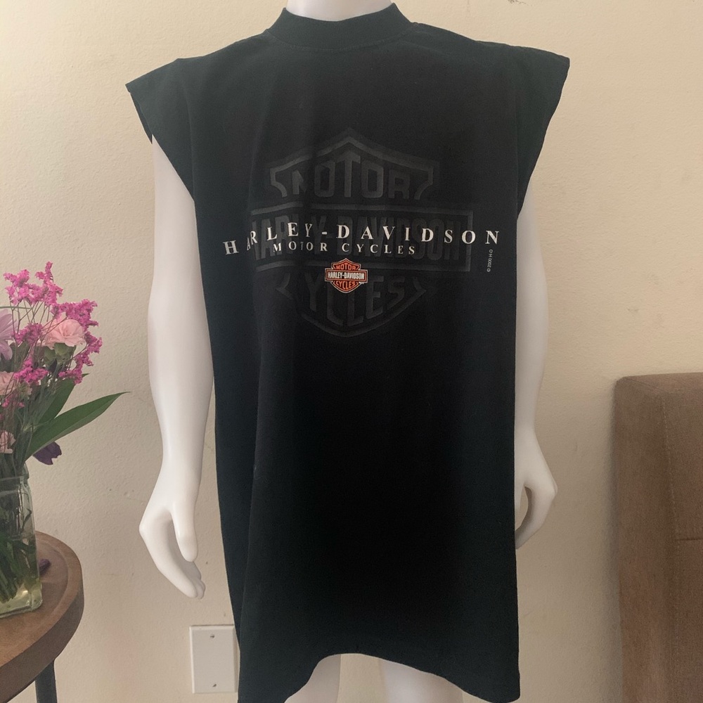 Harley Davidson sleeveless T-shirt